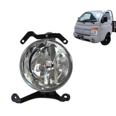 Imagem de Farol de Milha Auxiliar HR 2004 á 2012 Acrílico Lente Lisa Lado Direito