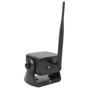 Imagem de Akozon Câmera de Backup Sem Fio, Câmera Traseira de Wi -Fi 2.4g Com Carregamento Solar, Imagem Clara de 1280x720 HD para Monitoramento e Reversão de Pontos Cegos