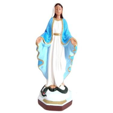 Imagem de Imagem Escultura Nossa Senhora das Graças 20 Cm Gesso - Evangelize