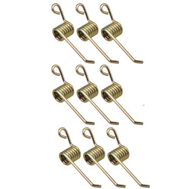 Imagem de Mola de ancinho Dethatcher 330105, molas para lâmina de cortador de grama Arnold de 40,6 cm, lâmina elétrica e lâmina Thatcher Mastercraft, mola para lâmina de ancinho de remoção (pacote com 9)