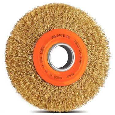 Imagem de Escova Circular Arame Ondulado 6x3/4'' Tramontina PRO