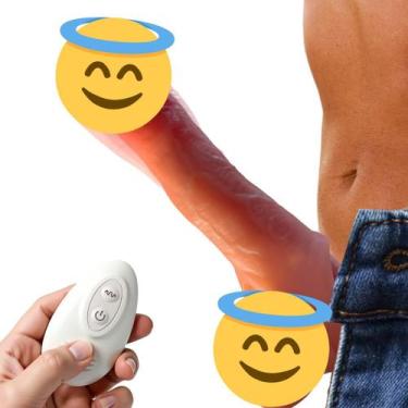 Imagem de Capa Peniana Extensora Com Vibração Cyberskin Realista - Vbrante