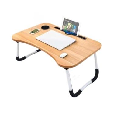 Imagem de Mesa Suporte Notebook Tablet Dobrável Cama Sofá Articulada