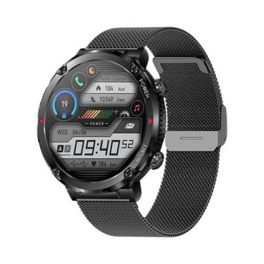Imagem de Relógio Inteligente Masculino Com Chamada Bluetooth, Monitor De Fitnes