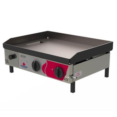 Imagem de Chapa Bifeteira A Gás Progás PR-650G STYLE 59 x 44cm Para Lanches Em Aço Inox Escovado P28661
