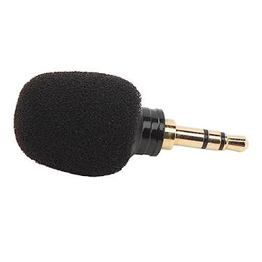 Imagem de Tbest Mini Microfone Condensador Alta Sensibilidade Cancelamento de Ruído Omnidirecional 3.5mm Plug Minúsculo para Live Streaming Gravação Computadores Câmeras Sound Cards Liga de