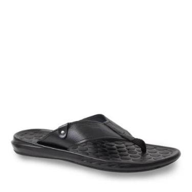 Imagem de Chinelo de Dedo Pegada  Couro Masculino-Masculino