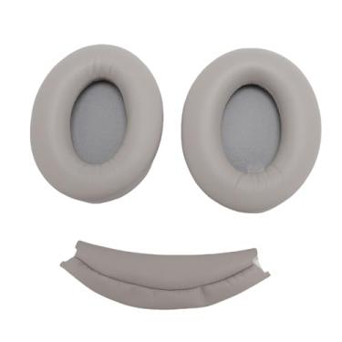 Imagem de Diyeeni Substituição WH-1000XM3 EAR PODS E KIT DO CUSHION DO CAPAÇÃO DA CABEÇA, EARPADOS DE CALARO DE CAPARIA PROTEIRA COM COMPATÍVEL DE CAPAÇÃO DA CABELA COMPATÍVEL COM WH-1000XM3 (Marrom claro)
