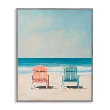 Imagem de Stupell Industries His And Hers Relaxation Gray Framed Giclee Art, design by LSR Design Studio, 20 x 16