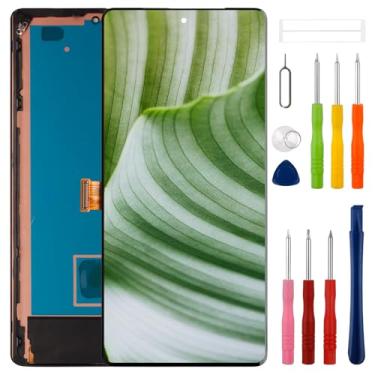 Imagem de [Com suporte] [Suporta função de impressão digital] Nova tela OLED SWARK para substituição de tela do Google Pixel 7 Pro GP4BC, GE2AE [6,7 polegadas] Montagem de vidro digitalizador sensível ao toque
