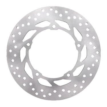 Imagem de Yosoo Disco de Freio Dianteiro, Substituição de Rotor de Aço 8Cr13 de 265 Mm para YZF-R15 2012-2016, Design Ventilado Melhora a Dissipação de Calor, Redução de Peso Melhora o