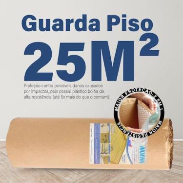 Imagem de Salva Piso Protetor com Bolha Impermeável Porcelanato 1,00m x 15m e 1,