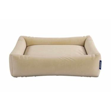 Imagem de Cama Pet Ortobom Bege p/ Cães e Gatos 30x45x18