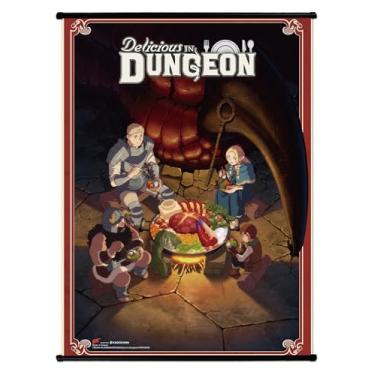 Imagem de Delicious In Dungeon - Rolo de parede Hot Pot para acampamento 78,7 cm L x 109,2 cm A