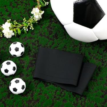Imagem de Faixas de perna de futebol, tiras de proteção de canela de futebol de silicone macio para manter caneleiras e meias de futebol no lugar, suportes para caneleiras para adultos e crianças mais velhas