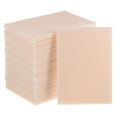 Imagem de Generic 16 peças de esponja de lixa 10 cm x 6 cm almofada de esponjas de lixa 500-600 gramatura folha de esponjas de lixa à mão lixa seca molhada para modelo drywall metal madeira móveis polimento