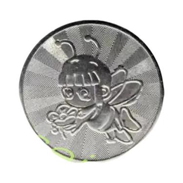 Imagem de 100 Peças De Fichas De Moeda De Aço Inoxidável Com Design Clássico De 