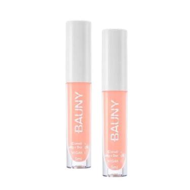 Imagem de Kit 2 Corretivo Líquido Bauny Neutralizante Cor Salmão 5ml