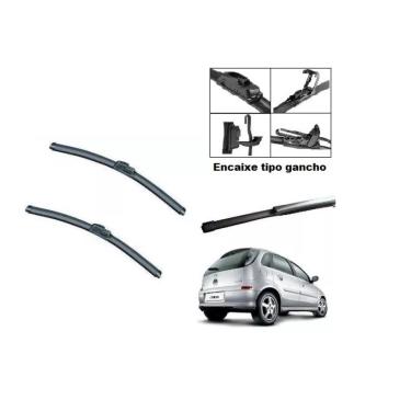 Imagem de Kit Palheta Limpador Parabrisa Para-brisa Chevrolet Corsa Hatch 2002 à 2012
