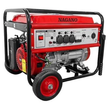 Imagem de Gerador de Energia 8.2kva Gasolina 110v220v Monofásico 15hp - Nagano
