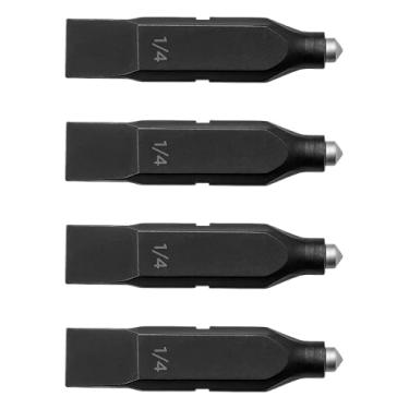 Imagem de Galvanox Brocas de disjuntor de vidro de carboneto de tungstênio projetadas para multiferramentas Leatherman (pacote com 4)