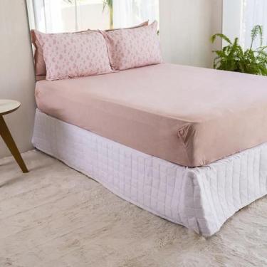 Imagem de Lençol bella malha queen maya - bella enxovais