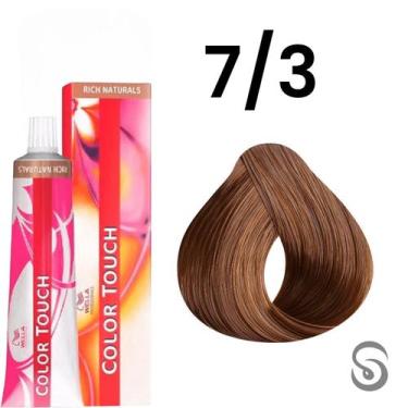 Imagem de Wella Color Touch Tonalizante 7/3 Louro Médio Dourado Rich Naturals 60