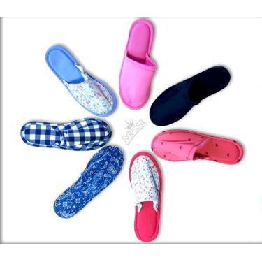 Imagem de Pantufa Chinelo Unissex Fechado Solado Conforto Para Casa - Adessa, 37