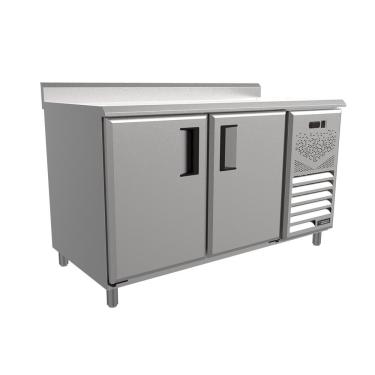 Imagem de Balcão de Encosto Refrigerado Venâncio 1,5m Linha Prime 127V Liso Espelhado PCFRH15-32908