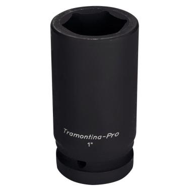 Imagem de Soquete De Impacto Sextavado Longo Em Aço Cromo Molibdênio 38 Mm - Encaixe 1'' Pro