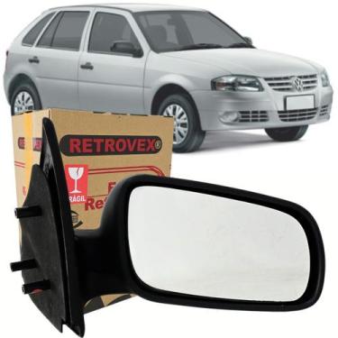 Imagem de Espelho Retrovisor Direito Carona Volkswagen Gol Parati Saveiro G3 G4 