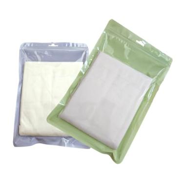 Imagem de Toalha descartável para lavagem de carro, toalha de fibra, super absorvente, adequada para carros, cozinhas e janelas, com um pano de limpeza padrão espinha de peixe sem fiapos (2 peças)