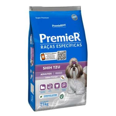 Imagem de Ração Premier Raças Específicas Shih Tzu Adultos Frango 7,5kg