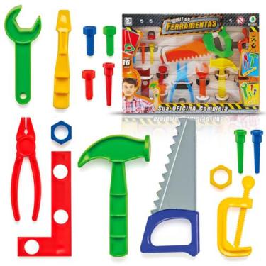 Imagem de Kit Ferramentas Infantil Maleta De Ferramentas De Brinquedo - Monte Lí