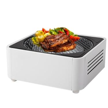 Imagem de Churrasqueira a Carvão | Fogão De Churrasco Compacto,Grelhador a Carvão Móvel - para Acampamento Praia Jardim Casa Piquenique Viagem Cozinha Interior Exterior