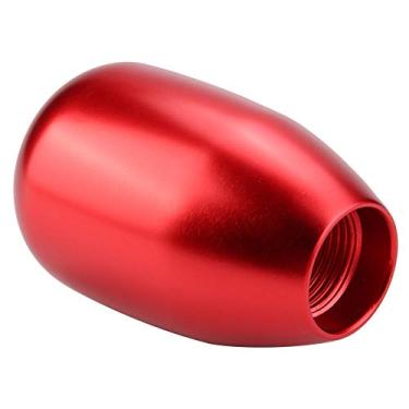 Imagem de Pissente A Alavanca de Alavanca de Maçaneta de Mudança de Marchas de Metal para Carros Manuais Com 3 Adaptadores 8mm 10mm 12mm (vermelho)