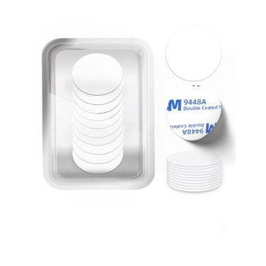 Imagem de Etiquetas NFC Tag215 Cartões NFC em branco adesivos regraváveis programáveis NFC 215 Chip NFC Moedas (25 mm) com adesivo traseiro, memória de 504 bytes compatível com dispositivos de telefones