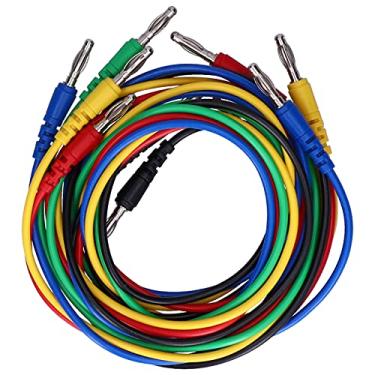 Imagem de Acouto Conjunto de Cabos de Teste de Conector Banana de para Testes Elétricos e Diagnósticos Automotivos - Cabos de Versáteis Com Clipes