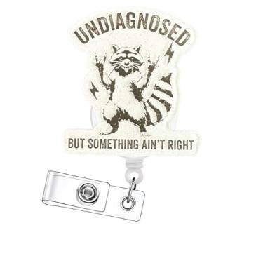 Imagem de Bellrela Porta-crachá retrátil com citação motivacional, God Says You are Design com borboletas e flores, clipe jacaré, nylon