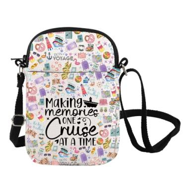Imagem de Bolsa tiracolo Cruising Friend Cruise Gift Cruise Vacation Messenger Bag Summer Vacation Shoulder Bag Beach Life Gift, Cruise Time Cb