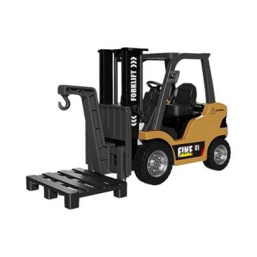 Imagem de Mini Caminhões RC De Liga, Empilhadeira 164, Brinquedos De Veículos De