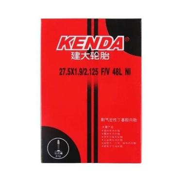 Imagem de 2 Peças De Câmara De Ar De Borracha Butílica KENDA Para Bicicleta, Vál