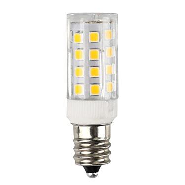 Imagem de Lâmpadas LED E12 de Cerâmica 4W AC220V Base Parafuso Luz Milho Sem Pisca Alta CRI Ra 80 Econômica Dissipação Calor para Geladeira Cozinha Iluminação I