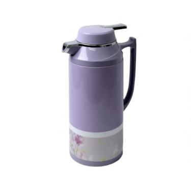 Imagem de Chávena Colorida Casa Panela de Café com Revestimento Vidro Aço Inoxidável chaleira escritório Mantém Bebidas Quentes e Frias por Horas Capacidade Gra