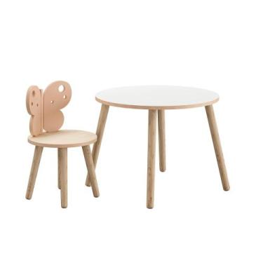 Imagem de Mesa e cadeira modelo borboleta - Store kids
