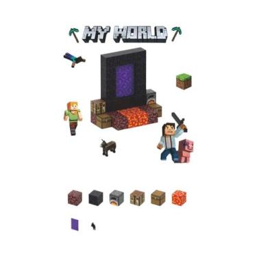 Imagem de Conjunto De Blocos Magnéticos De Construção STEM Montessori Brinquedos