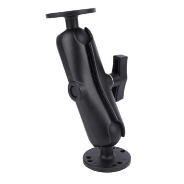 Imagem de WALFRONT Suporte de Braço de Soquete Duplo, Suporte VESA Industrial de Liga de Alumínio de Grau Marítimo Com Rotação de 360 ​​para Empilhadeiras, Veículos de Engenharia de Máquinas Agrícolas