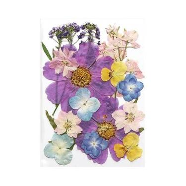 Imagem de Flores Naturais Prensadas E Secas Para Resina Epóxi, Arte Em Unhas DIY