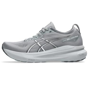 Imagem de ASICS Tênis de corrida feminino Gel-Kayano 31, Folha de pedra/branco, 39