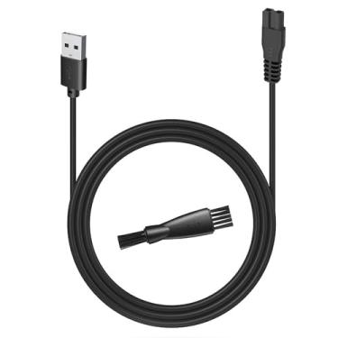 Imagem de uijino Cabo de carregamento USB de substituição oneisall carregador oneisall cortador de cachorro carregador, carregador de 5 V compatível com oneisall kit de cuidados com animais de estimação 1/2/3